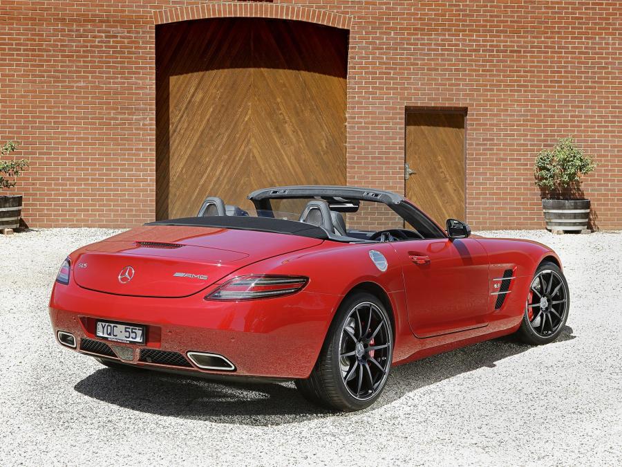  Mercedes-Benz SLS 63 AMG Roadster 2011 года  (AU) (фото 9 из 11)